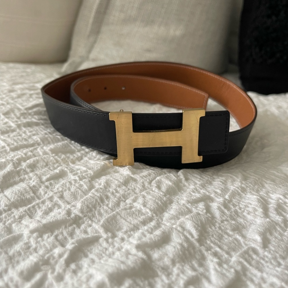 Hermes reversible belt